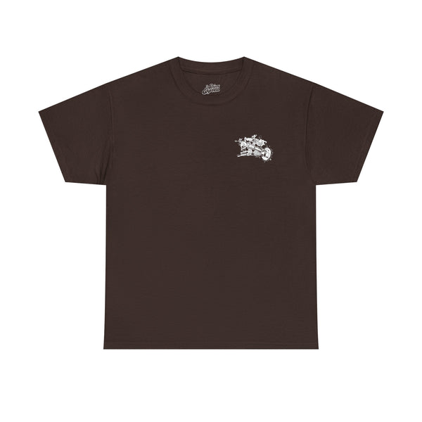 TDE Classic Train Tee - Minimal Chest Graphic T-Shirt