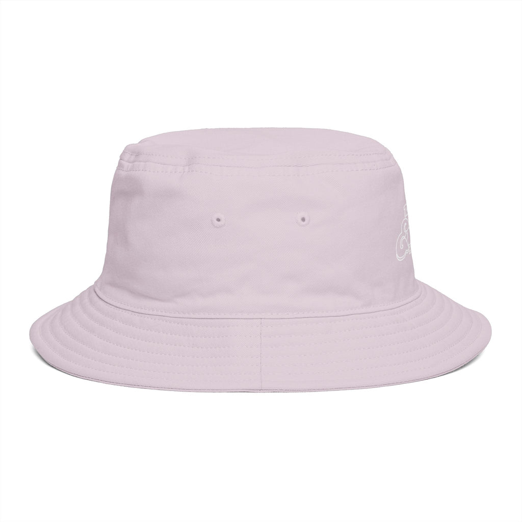 TDE Embroidered Bucket Hat in Orchid