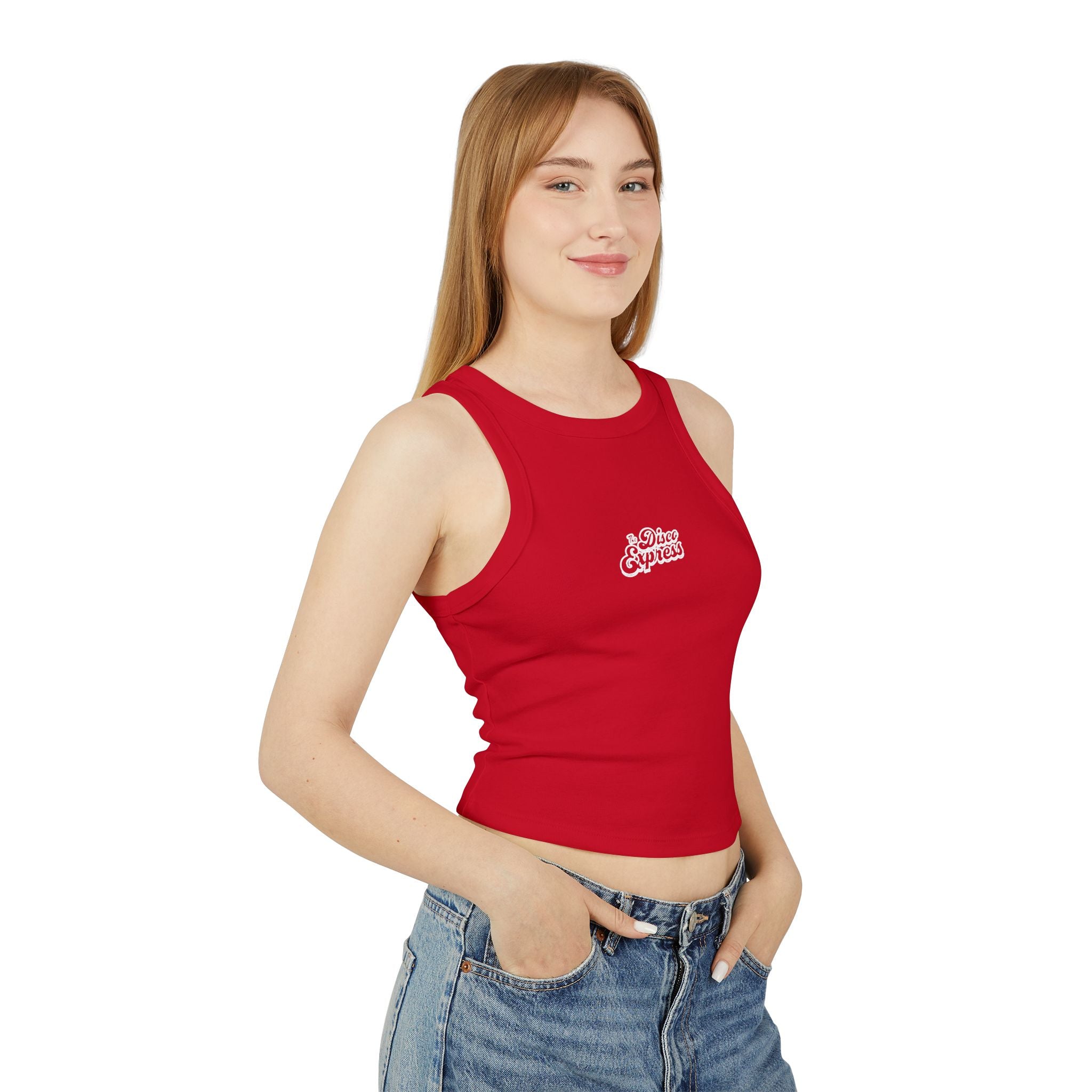 Women's TDE Racer Tank Top - Casual Summer Streetwear