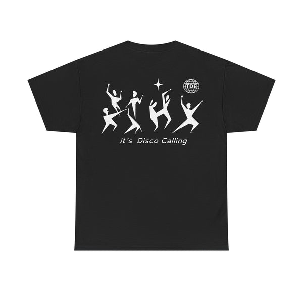 Disco Calling Tee - Vintage Dance Club Graphic