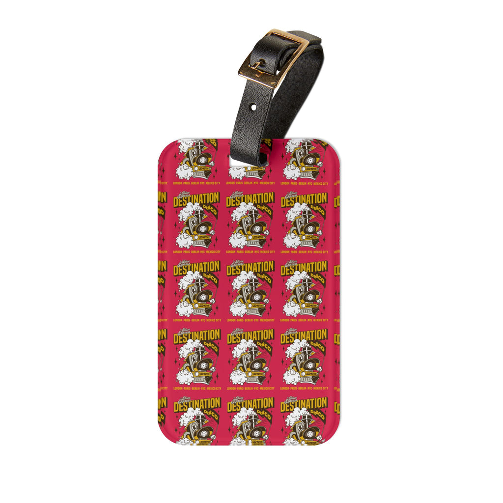 Luggage Tag - Retro 'Destination Disco' Travel Tag