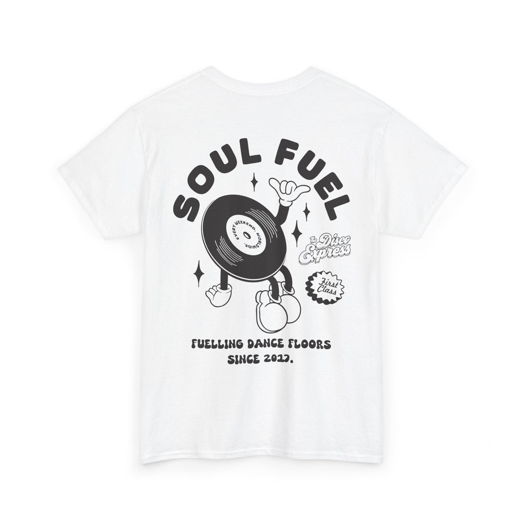 'Soul Fuel' Tee - Retro Vinyl Dance Floor Graphic T‑Shirt