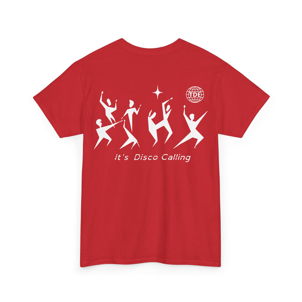 Disco Calling Tee - Vintage Dance Club Graphic