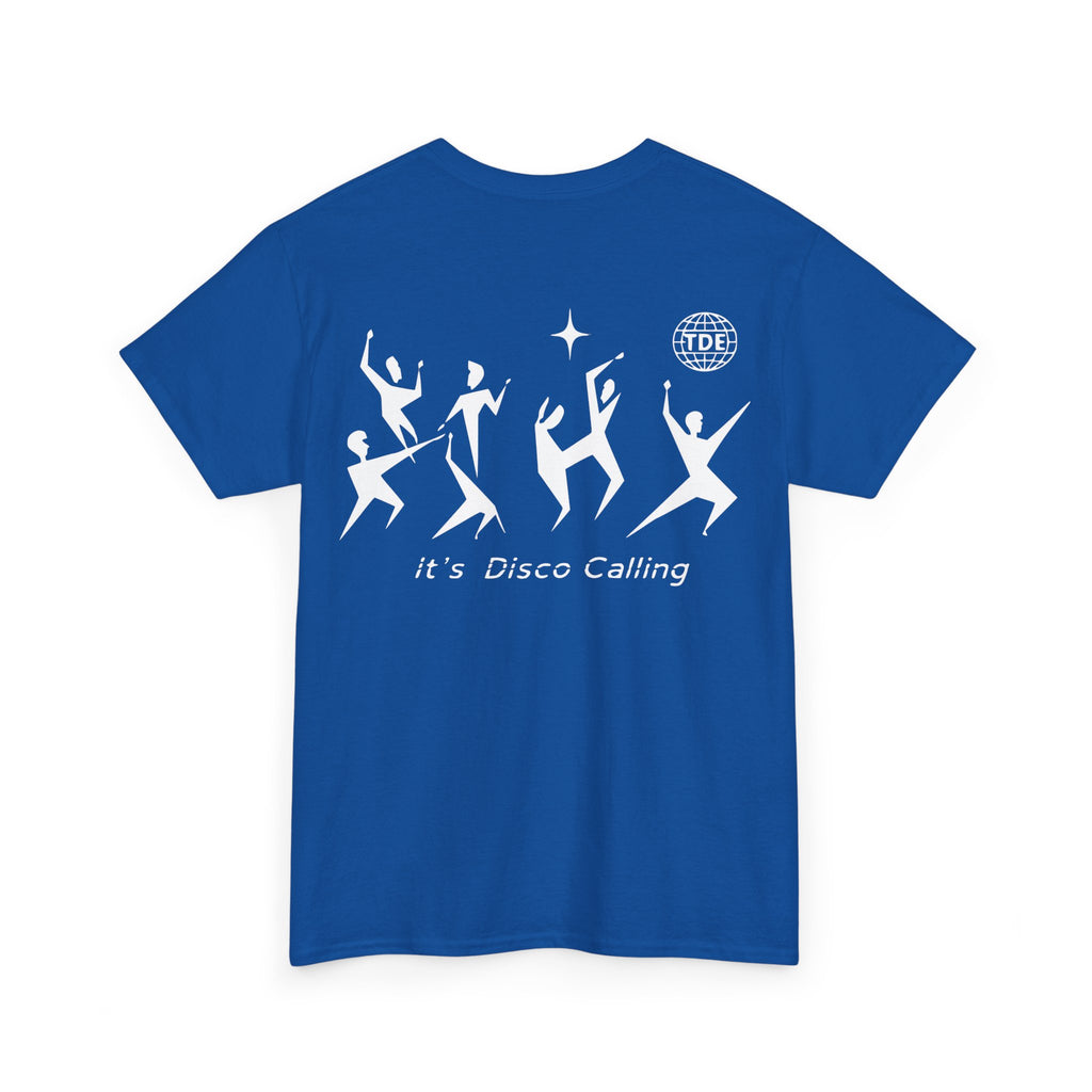 Disco Calling Tee - Vintage Dance Club Graphic
