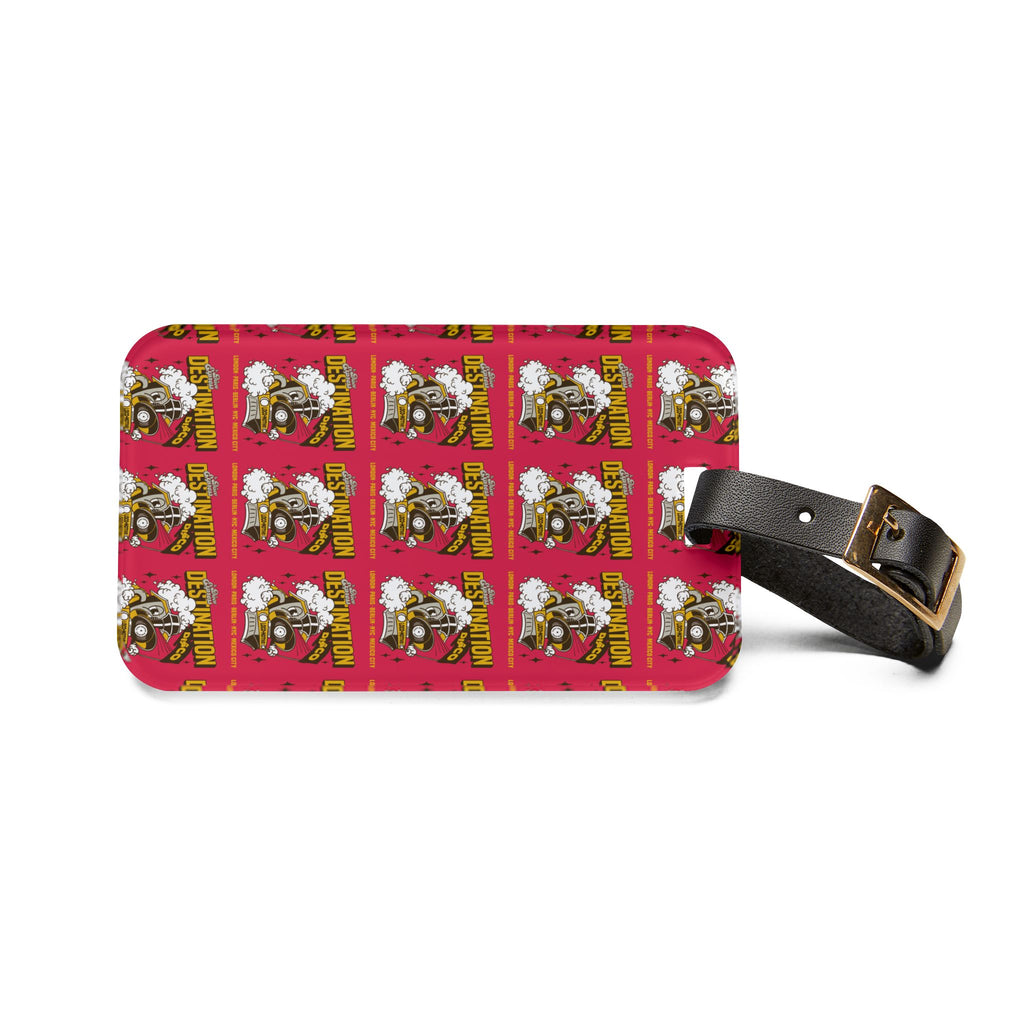Luggage Tag - Retro 'Destination Disco' Travel Tag