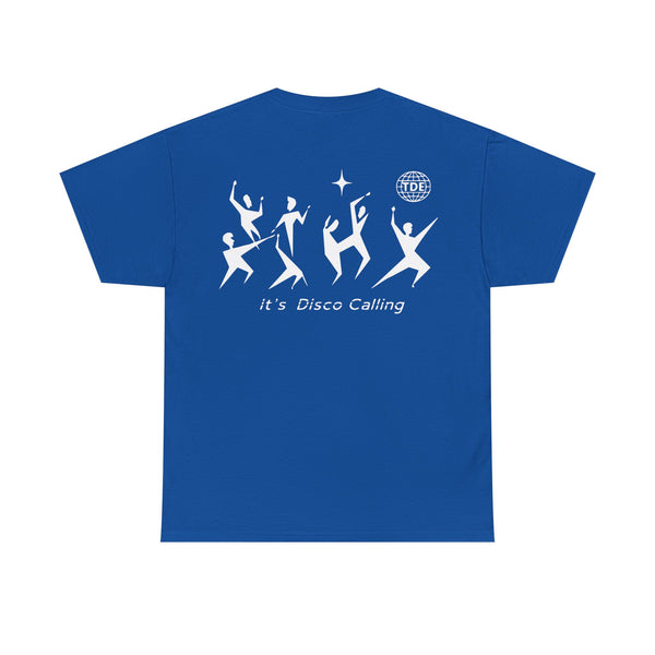 Disco Calling Tee - Vintage Dance Club Graphic