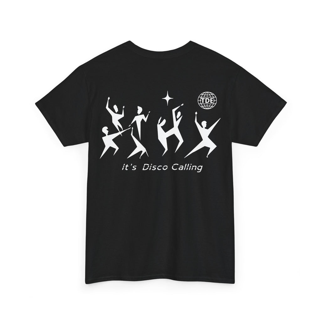 Disco Calling Tee - Vintage Dance Club Graphic
