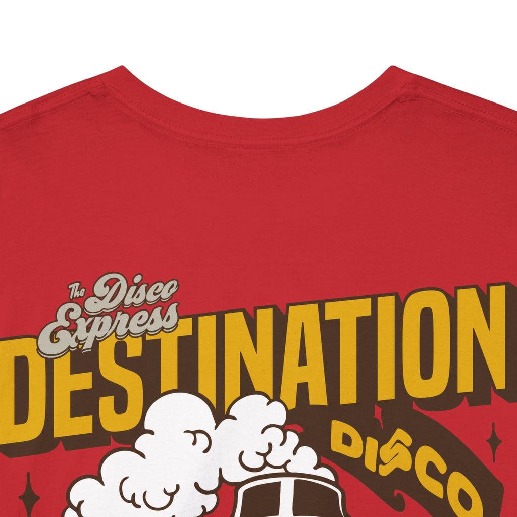 'Destination Disco' 70's Tee - Vintage Train Graphic