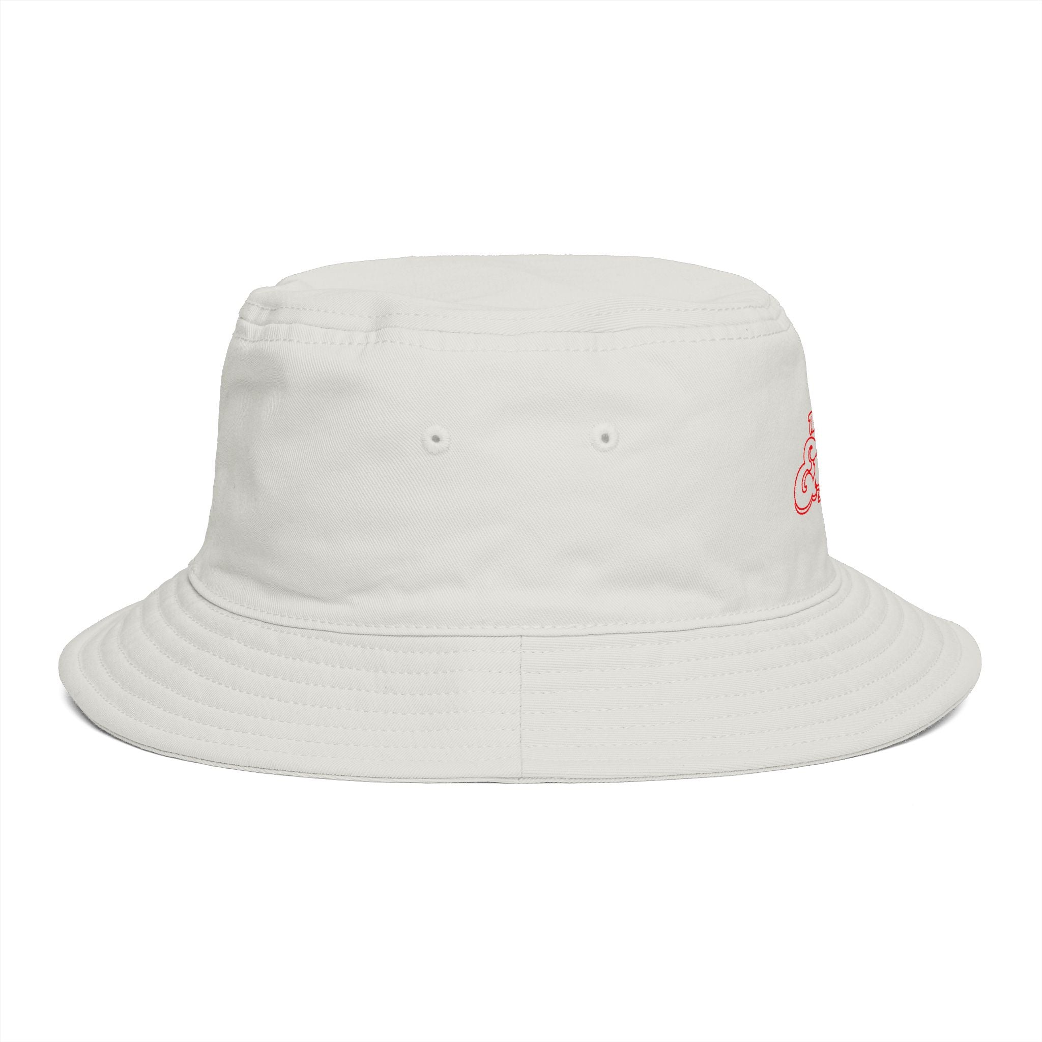 The Disco Express Bucket Hat - Retro Logo Embroidered Summer Sun Hat