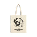 'Soul Fuel' Canvas Tote Bag - Vintage Record Graphic Tote