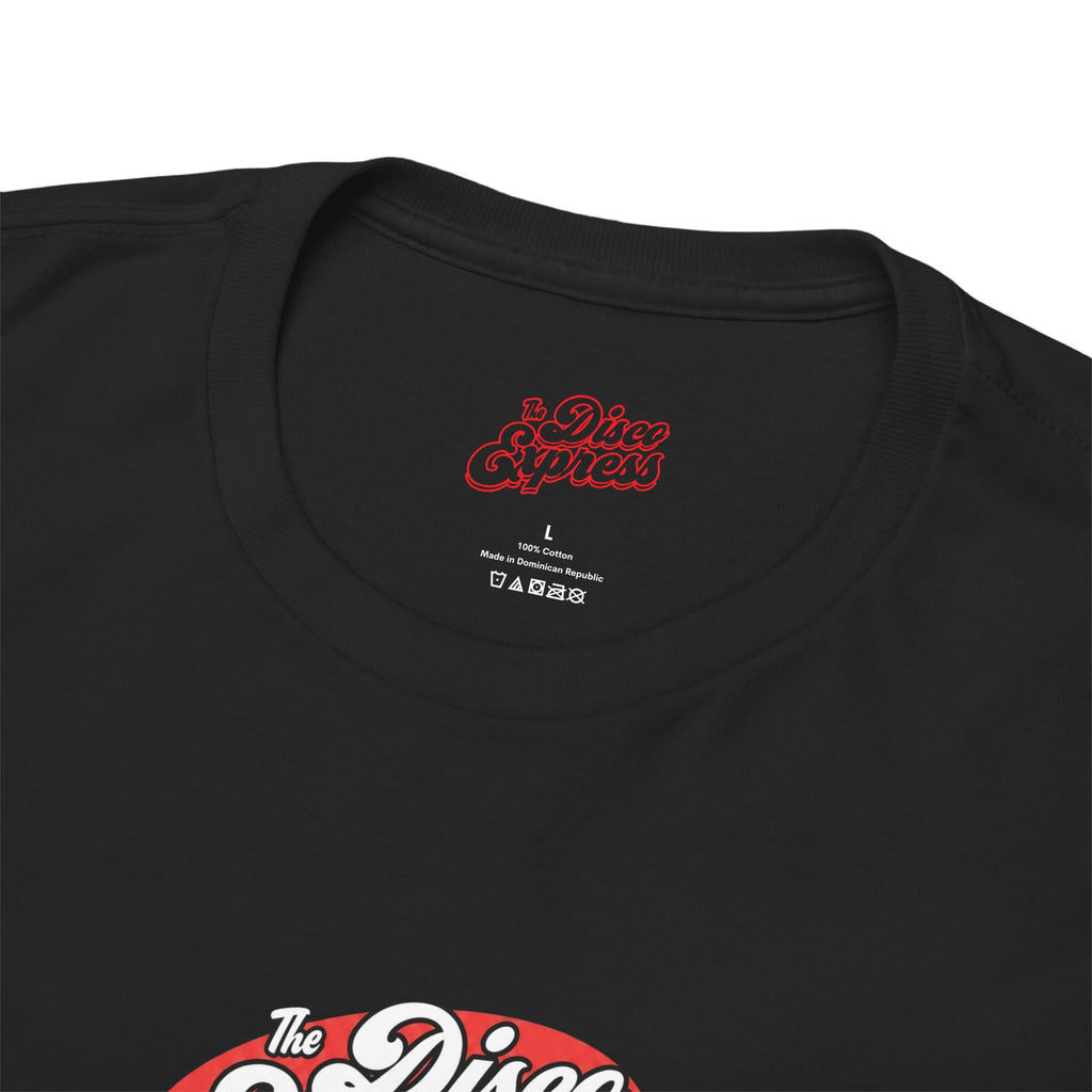 Fresh Nu Disco, Served Up Hot! - Red Illustrated Character Tee on Black