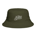 TDE Embroidered Bucket Hat in Army Green
