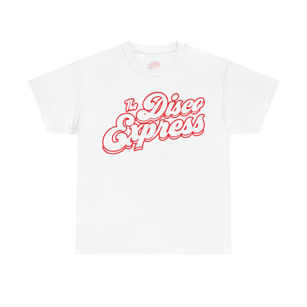 TDE Classic Logo Tee - Red on White