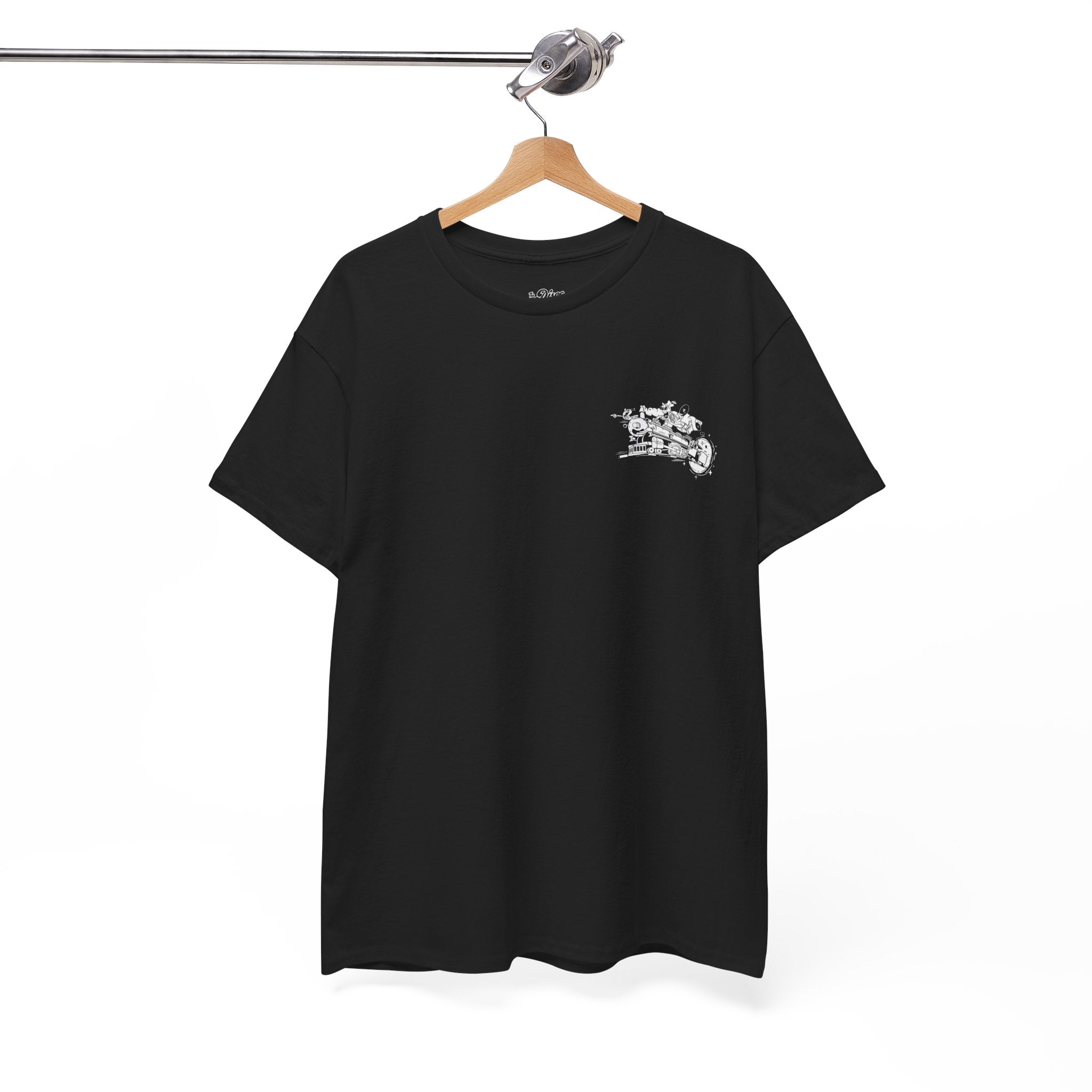 TDE Classic Train Tee - Minimal Chest Graphic T-Shirt