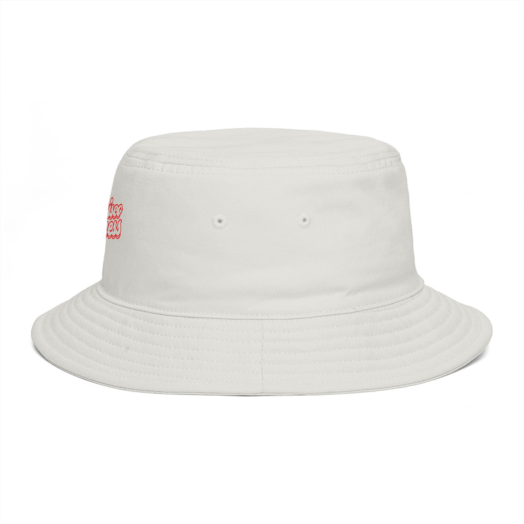 The Disco Express Bucket Hat - Retro Logo Embroidered Summer Sun Hat