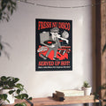 Fresh Nu Disco, Served Up Hot! | Matte Art Print