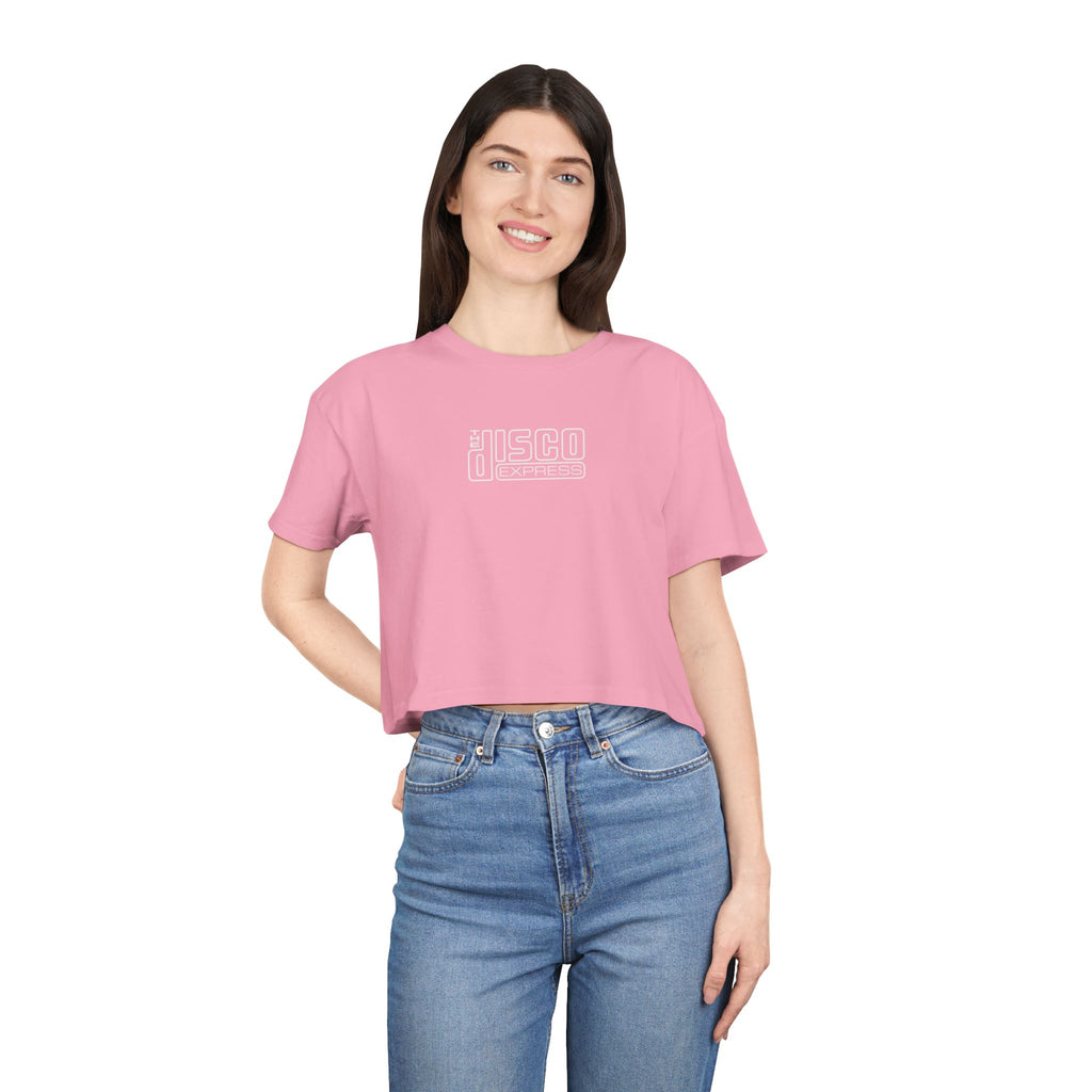 TDE Compact Disc Logo - Women's Crop Top