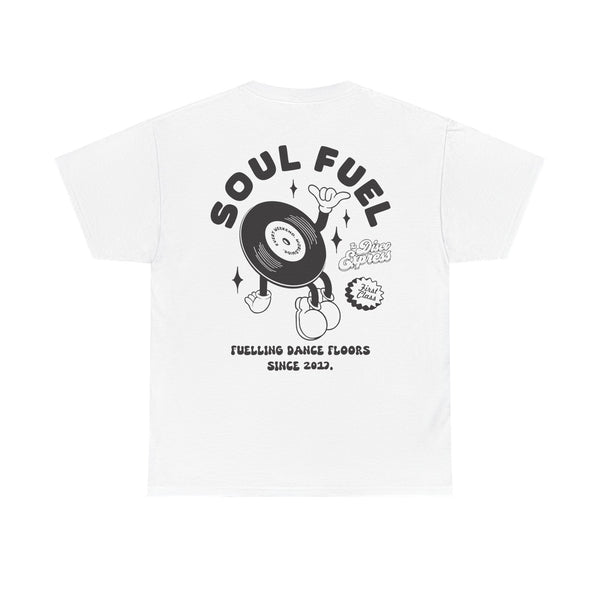 'Soul Fuel' Tee - Retro Vinyl Dance Floor Graphic T‑Shirt
