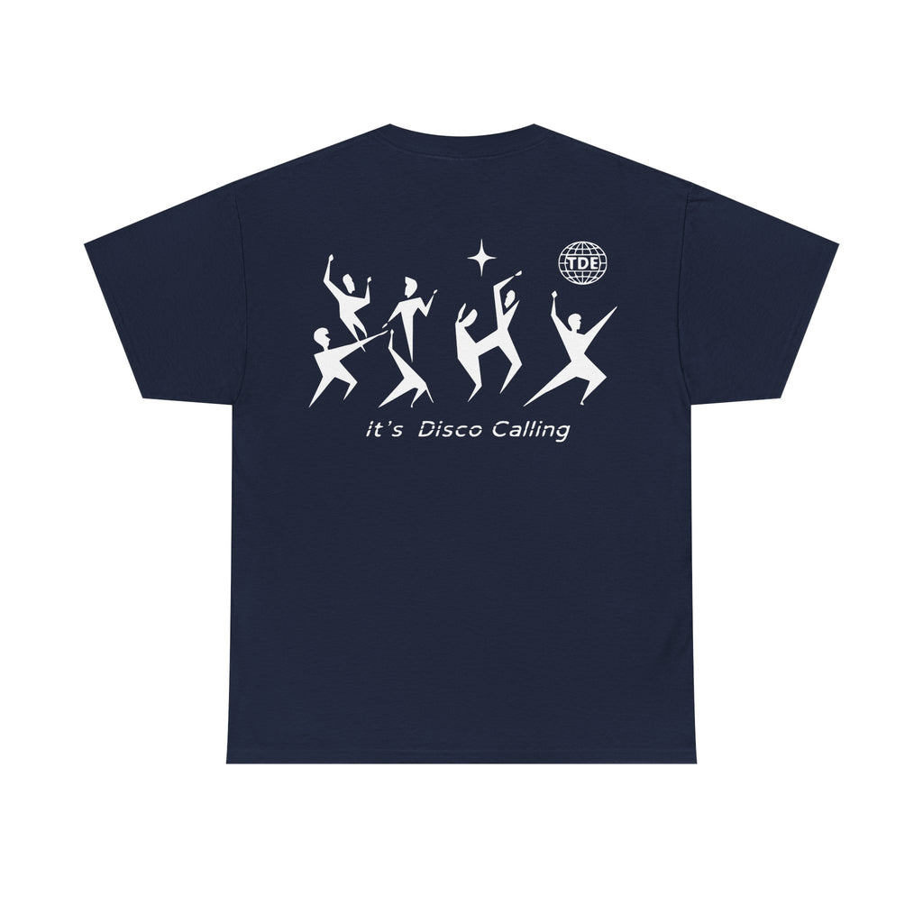 Disco Calling Tee - Vintage Dance Club Graphic