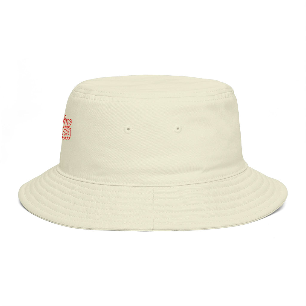The Disco Express Bucket Hat - Retro Logo Embroidered Summer Sun Hat