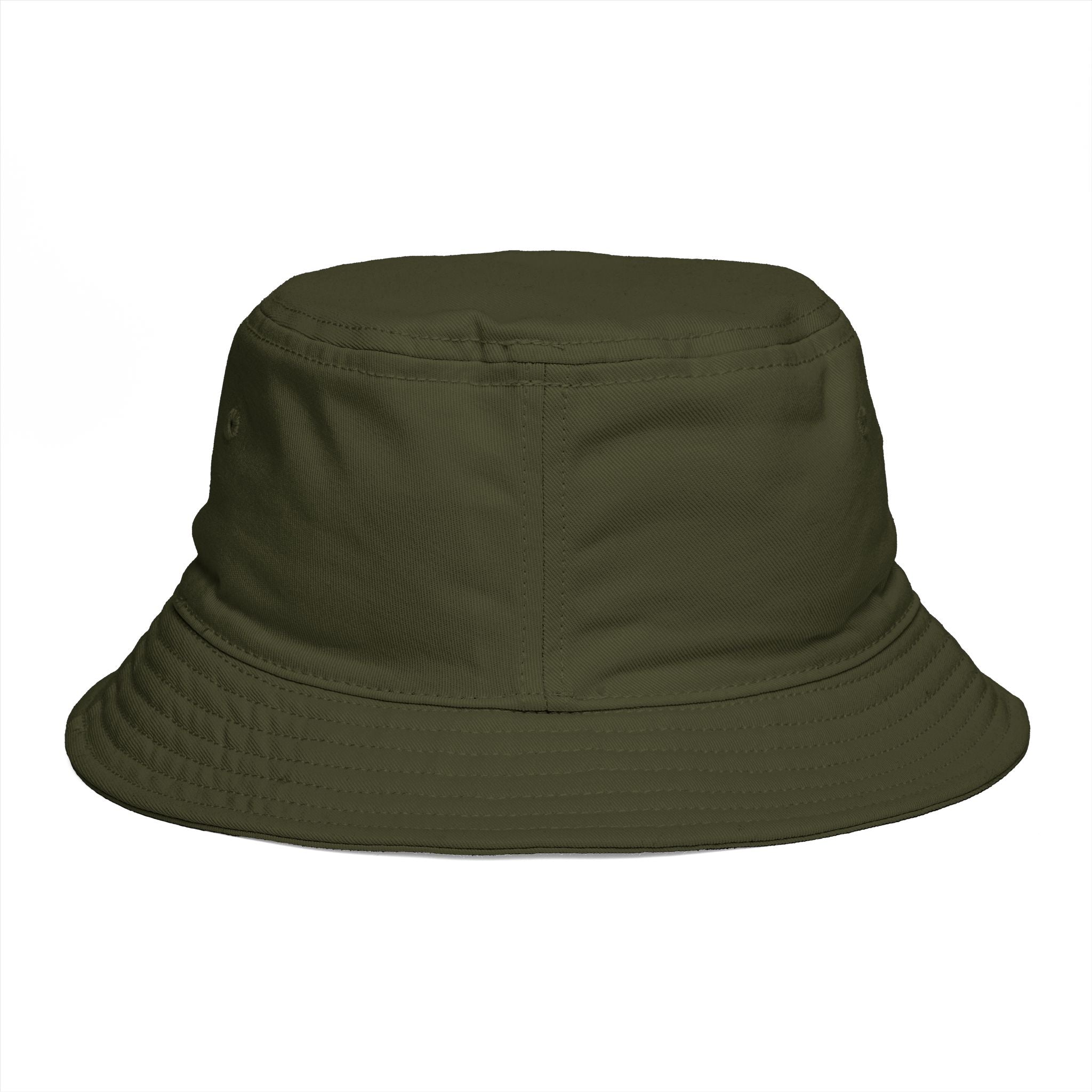 TDE Embroidered Bucket Hat in Army Green
