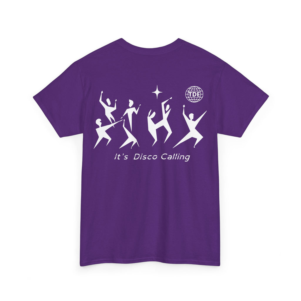 Disco Calling Tee - Vintage Dance Club Graphic